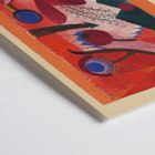 Abstrakte, lebendige geometrische Muster in „Giftige Beeren“ von Paul Klee. Ein lebendiges abstraktes Kunstposter mit dem Titel „Giftige Beeren“ von Paul Klee mit kräftigen Formen und Farben.