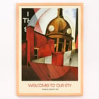 Welcome to Our City by Charles Demuth artwork featuring architectural forms and abstract design. Poster titled Welcome to Our City by Charles Demuth featuring abstract urban architecture elements