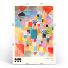 Colorful abstract painting Southern Gardens by Paul Klee. Poster featuring colorful geometric abstract artwork Southern Gardens by Paul Klee with a variety of vibrant blocks and shapes.
