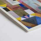 Farbenfrohes abstraktes Design von Paul Klee mit dem Titel „Farbenfrohe Architektur“ Poster zeigt abstrakte geometrische Kunst von Paul Klee mit dem Titel „Farbenfrohe Architektur“ mit lebendigen Formen und Farben.