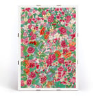 Colorful flower pattern artwork by Owen Jones vibrant floral design Poster displaying a vibrant floral design by Owen Jones titled Colorful flower pattern showcasing intricate blossoms and foliage