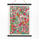 Colorful flower pattern artwork by Owen Jones vibrant floral design Poster displaying a vibrant floral design by Owen Jones titled Colorful flower pattern showcasing intricate blossoms and foliage