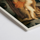 The Fisherman And The Syren by Frederic Leighton depicting a mythological scene with a fisherman and a siren Poster of The Fisherman And The Syren by Frederic Leighton depicting a fisherman embraced by a mermaid in a mythical scene.