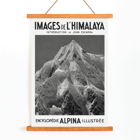 Le Siniolchu seen from Zemu Glacier by Vittorio Sella Images de l'Himalaya Poster of the Himalayas by Vittorio Sella showing Le Siniolchu peak viewed from the Zemu glacier from the work Images de l'Himalaya