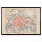 Ancient map of Paris Ancient map of Paris