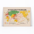 Up-to-date map of the world war Up-to-date map of the world war