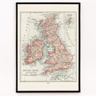 map of the British Isles map of the British Isles