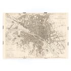 Map of Eastern Paris capturing the intricate quartiers by W B Clarke and James Shury titled Eastern division of Paris containing the Quartiers Poster of a detailed map of Eastern division of Paris containing the Quartiers by W B Clarke and James Shury.
