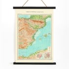 Map of eastern Spain and Portugal by Bartholomew John George titled Spain & Portugal - eastern section Poster of eastern Spain and Portugal map titled Spain & Portugal - eastern section by Bartholomew John George.