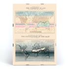 Distribution of the currents of air and variable winds over the world by James Reynolds artwork showing global wind patterns and rainfall distribution maps Poster depicting global air currents and variable winds by James Reynolds entitled Distribution of the currents of air.