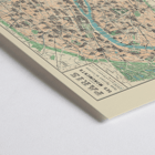 Vintage map of Paris from Paris Ses Monuments Guide Pratique Du Visiteur by Borremans F Poster of a vintage map of Paris detailing its monuments titled Paris Ses Monuments Guide Pratique Du Visiteur by Borremans F
