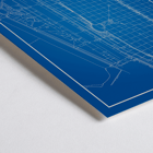 Mappa di Buenos Aires minimalista da parete di Minimalist Poster con una mappa minimalista di Buenos Aires realizzata dall'artista Minimalist Buenos Aires Map con strade e punti di riferimento della città.