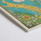Map of Italy and Vatican City by Ernest Dudley Chase titled Italy with Vatican City Poster depicting a map of Italy and Vatican City by Ernest Dudley Chase with illustrated landmarks and colorful design.