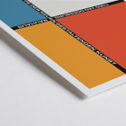 Theo van Doesburg abstract geometric composition Bauhaus 21 artwork Poster featuring geometric abstract design by Theo van Doesburg Bauhaus 21 artwork with bold colors and typography.