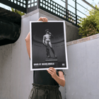 Michelangelo Buonarroti David sculpture in Florence at Mo Art Gallery Poster featuring the statue David by Michelangelo Buonarroti displayed in Mo Art Gallery Florence.