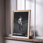 Michelangelo Buonarroti David sculpture in Florence at Mo Art Gallery Poster featuring the statue David by Michelangelo Buonarroti displayed in Mo Art Gallery Florence.