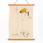 deux femmes, embrasser