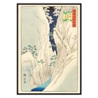 El congost de Kiso a la neu El congost de Kiso a la neu