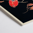 Red Parrot on the Branch of a Tree by Ito Jakuchu showcasing intricate details and vibrant colors. Poster of a vibrant red parrot perched on a tree branch from the artwork Red Parrot on the Branch of a Tree by Ito Jakuchu