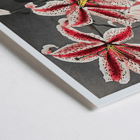 Lily flowers hand-colored collotype by Kazumasa Ogawa from Some Japanese Flowers Poster featuring a hand-colored collotype of lilies from Some Japanese Flowers by Kazumasa Ogawa.