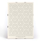 Intricate geometric patterns from Les éléments de l’art arabe by Jules Bourgoin. Poster displaying intricate geometric patterns by Jules Bourgoin from Les éléments de l’art arabe.
