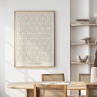 Intricate geometric patterns from Les éléments de l’art arabe by Jules Bourgoin. Poster displaying intricate geometric patterns by Jules Bourgoin from Les éléments de l’art arabe.