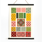 Colorful geometric Persian patterns by Owen Jones Persian 1 from Century Grammar of Ornament book Poster featuring various colorful Persian patterns from the artwork Persian 1 from the Century Grammar of Ornament book by Owen Jones