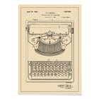 Schreibmaschinenpatent Schreibmaschinenpatent