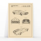 Delorean DMC-12 Patent Delorean DMC-12 Patent