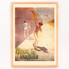 Euskal-Jai Parisien von Jean de Paleologue mit Spielern in gestreiften Trikots mit gebogenen Schlägern auf einem Platz. Poster mit dem Titel Euskal-Jai Parisien von Jean de Paleologue zeigt Spieler in einer traditionellen baskischen Sportumgebung.