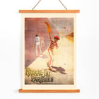 Euskal-Jai Parisien von Jean de Paleologue mit Spielern in gestreiften Trikots mit gebogenen Schlägern auf einem Platz. Poster mit dem Titel Euskal-Jai Parisien von Jean de Paleologue zeigt Spieler in einer traditionellen baskischen Sportumgebung.