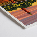 Artwork featuring Jupiter Inlet Lighthouse Outstanding Natural Area in Florida by unknown artist Poster of Jupiter Inlet Lighthouse Outstanding Natural Area in Florida with a sunset reflected on water and trees in the background