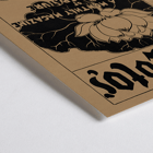 Cover art illustration of The Lotos a monthly magazine by Arthur Wesley Dow featuring a lotus flower drawing and text typography Poster of The Lotos a monthly magazine of literature and art education by Arthur Wesley Dow featuring a lotus flower illustration
