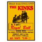 Concert performance by the Kinks at Hawaii's Honolulu International Center Arena Poster for Concert performance by the Kinks at Hawaii's Honolulu International Center Arena featuring various bands and ticket details