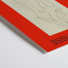 Henri Matisse line drawing at Galerie Jacques Benador Geneve exhibition Poster for Exposition Matisse in Geneve featuring artwork by Henri Matisse with a minimalist line drawing of a standing figure.