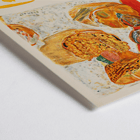 Poster of Bonnard's artwork at Orangerie des Tuileries exhibition featuring vibrant still life. Poster for Exposition Bonnard at Orangerie des Tuileries featuring a vibrant still life painting by artist Bonnard.