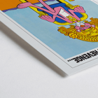 Pink Panther in Montezuma-themed artwork titled Revenge of the Pink Panther by artist unknown. Poster depicting the Pink Panther sitting on a throne with Montezuma theme titled Revenge of the Pink Panther.