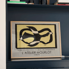 Bird passing through a Cloud by George Braque L’Atelier Mourlot exhibition poster artwork Bird passing through a Cloud by George Braque exhibition poster for L’Atelier Mourlot featuring abstract imagery.