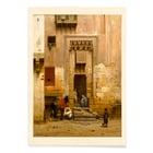 The Courtyard of a house in Cairo The Courtyard of a house in Cairo