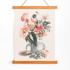 Glass vase with flowers Glass vase with flowers