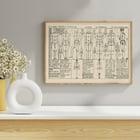Analysis of human body proportions with diagrams by Alexander Rothaug Static and dynamic of the human body Pl.05 Poster of anatomical sketches depicting human body proportions titled Static and dynamic of the human body by Alexander Rothaug