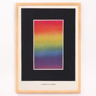 The Theory and Practice of Color by Bonnie E Snow features a vibrant rainbow gradient artwork. Poster of a rainbow gradient titled A Symbol of the Rainbow from The Theory and Practice of Color by Bonnie E. Snow.