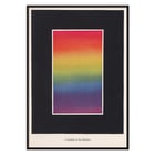 The Theory and Practice of Color by Bonnie E Snow features a vibrant rainbow gradient artwork. Poster of a rainbow gradient titled A Symbol of the Rainbow from The Theory and Practice of Color by Bonnie E. Snow.