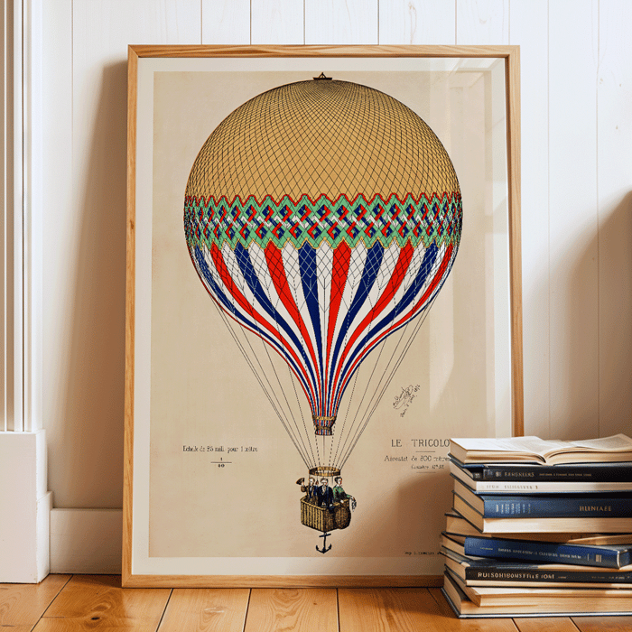 Le ballon tricolore Le ballon tricolore