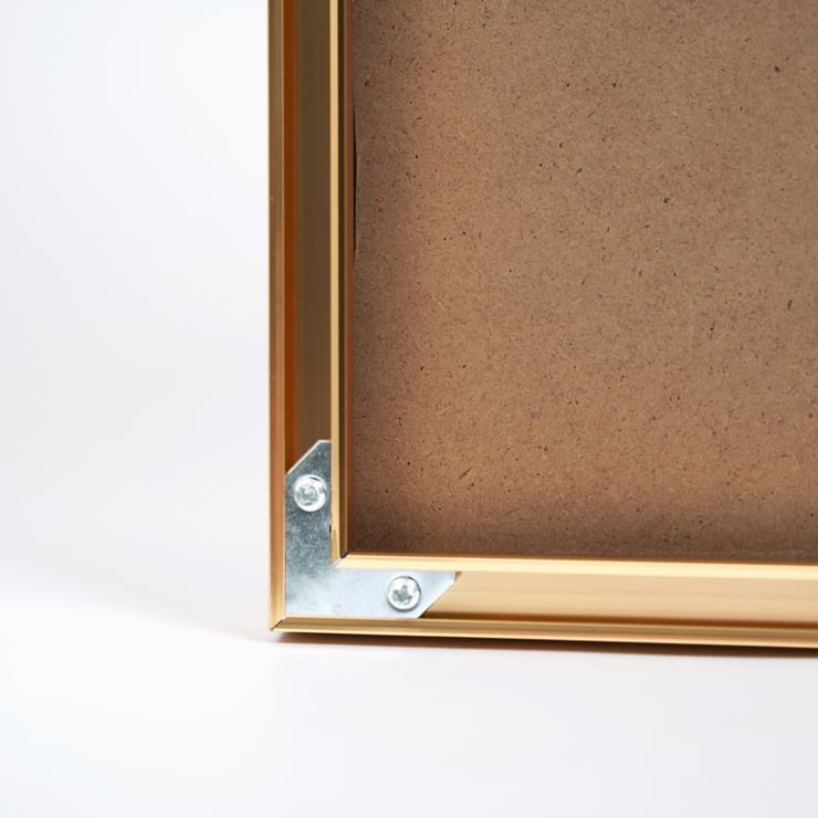 Golden Aluminium Frame