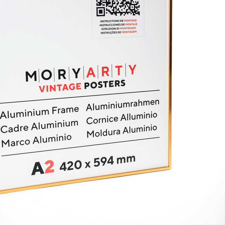 Golden Aluminium Frame