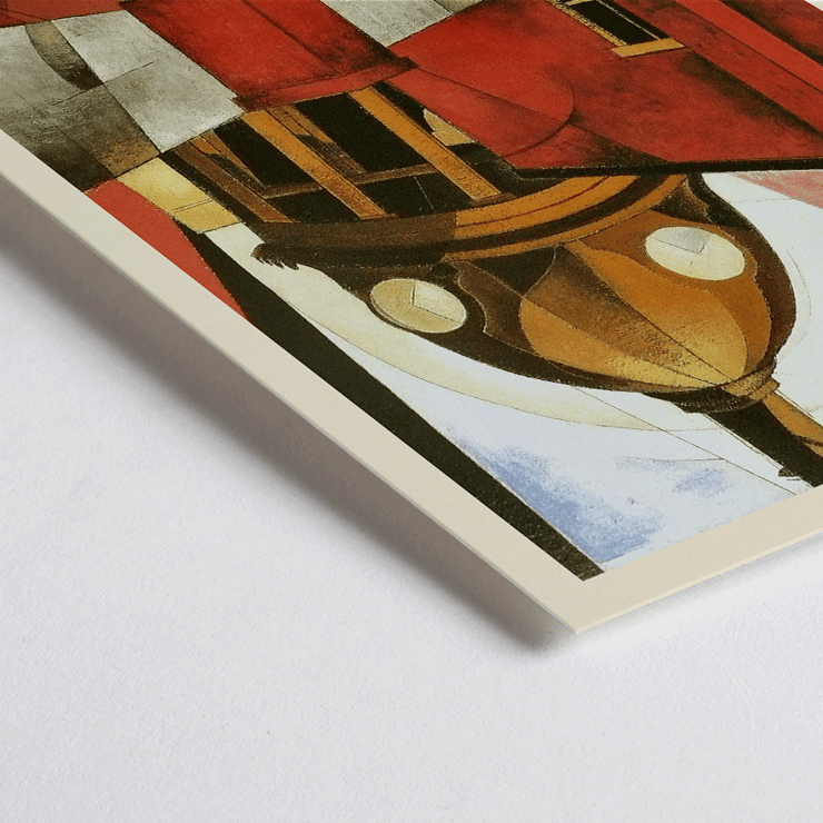 Welcome to Our City by Charles Demuth artwork featuring architectural forms and abstract design. Poster titled Welcome to Our City by Charles Demuth featuring abstract urban architecture elements