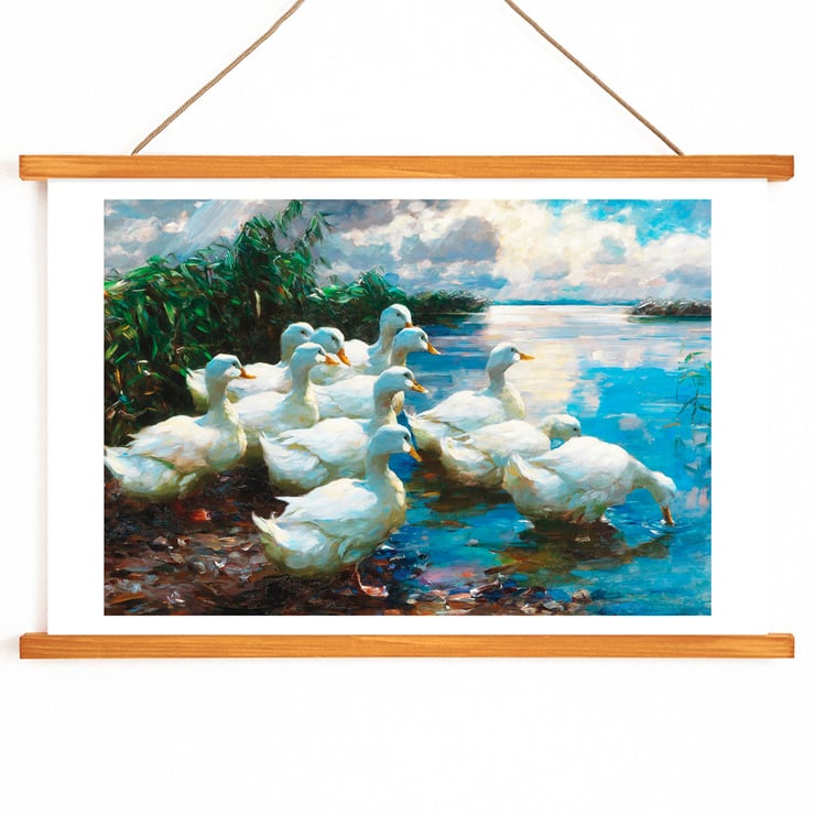 Enten an einem See Enten an einem See