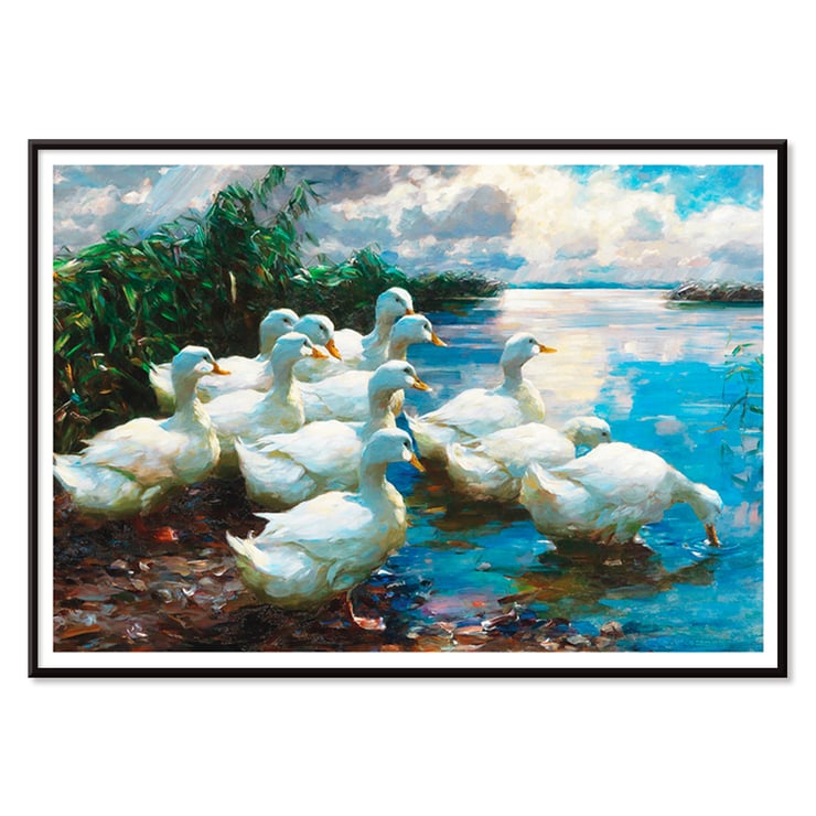 Enten an einem See Enten an einem See