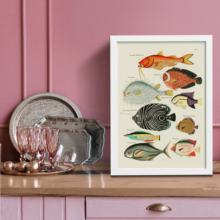 Surreale Illustrationen von Fischen Surreale Illustrationen von Fischen